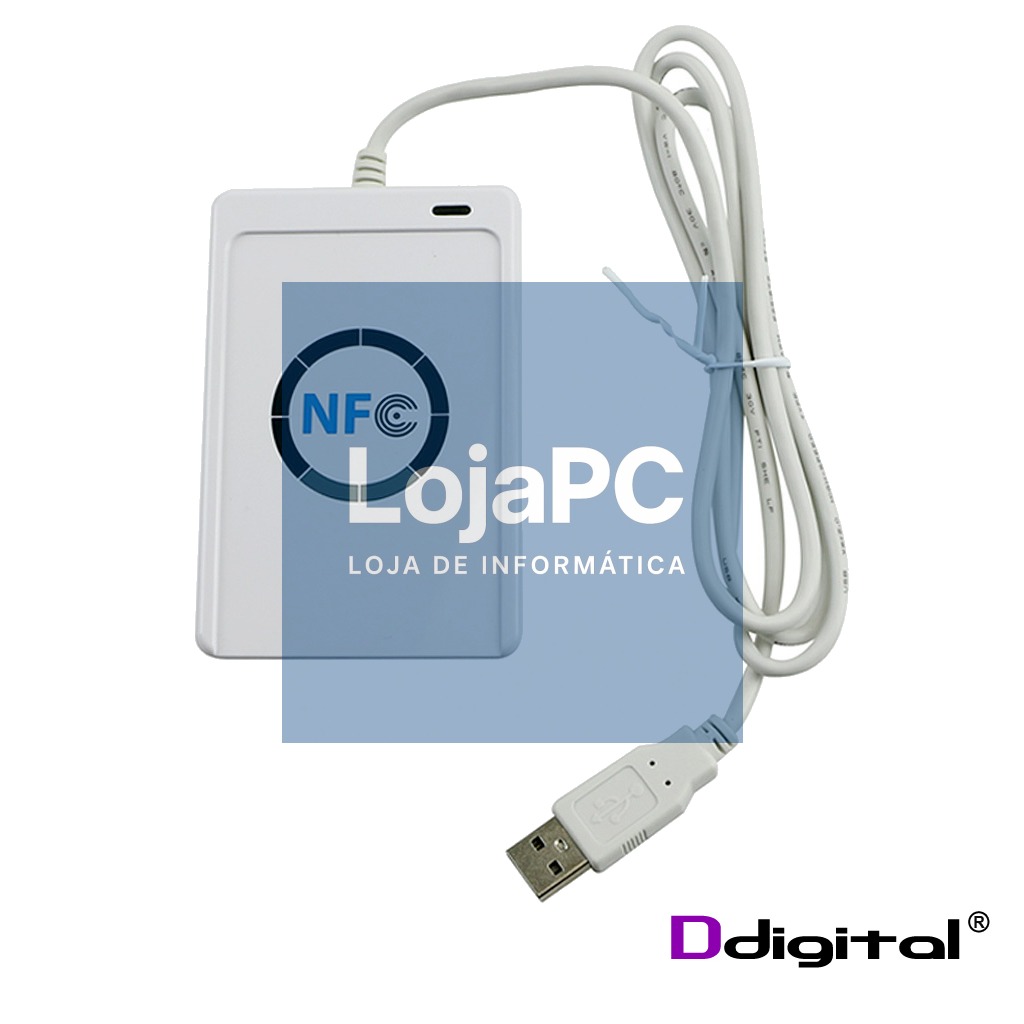 Leitor e Gravador NFC USB ISO 14443 - NFC1212U