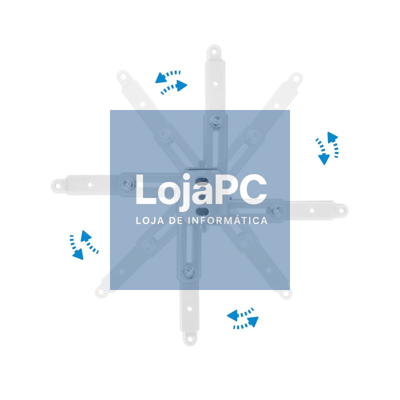 Tooq PJ2012T-W Soporte Proyector Techo Blanco — imagem 5
