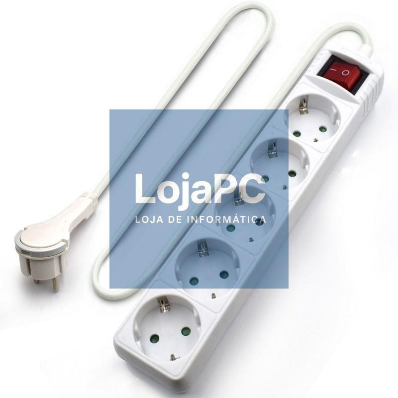 EWENT EW3955 Regleta 5 Tomas / 1 interruptor 1.5m — imagem 3