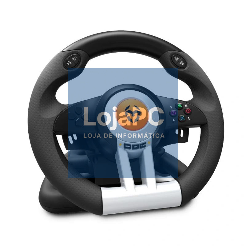 Krom Juego de Volante y pedales K-Wheel Multip. — imagem 3