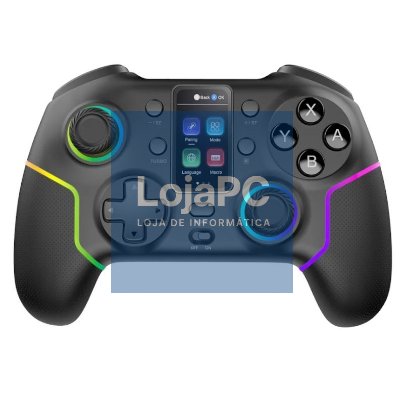 MARS GAMING GAMEPAD MGPV3 2.4GPRO RGB BLACK