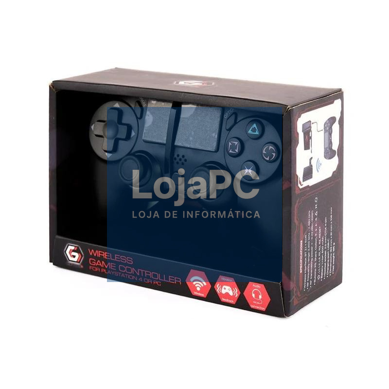 GEMBIRD Controlador juegos inalámb PlayStation4/PC — imagem 3