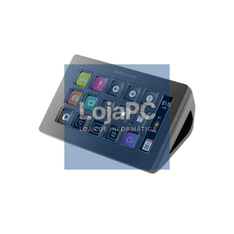 Mars Gaming MSD-ONE Control Deck Slim 15 Teclas