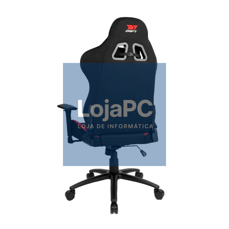 DRIFT Silla Gaming DR110 Negra/Rojo — imagem 3