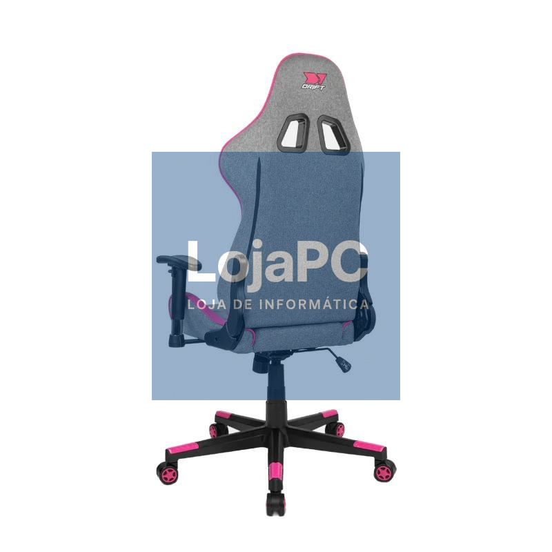 DRIFT Silla Gaming DR90 PRO Gris/Rosa — imagem 3