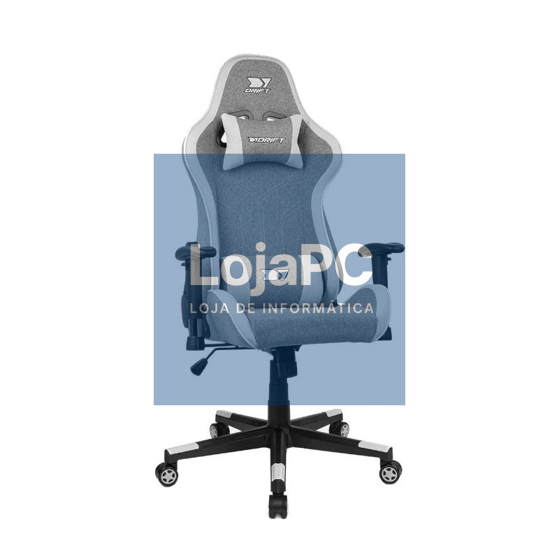 DRIFT Silla Gaming DR90 PRO Gris/Blanca