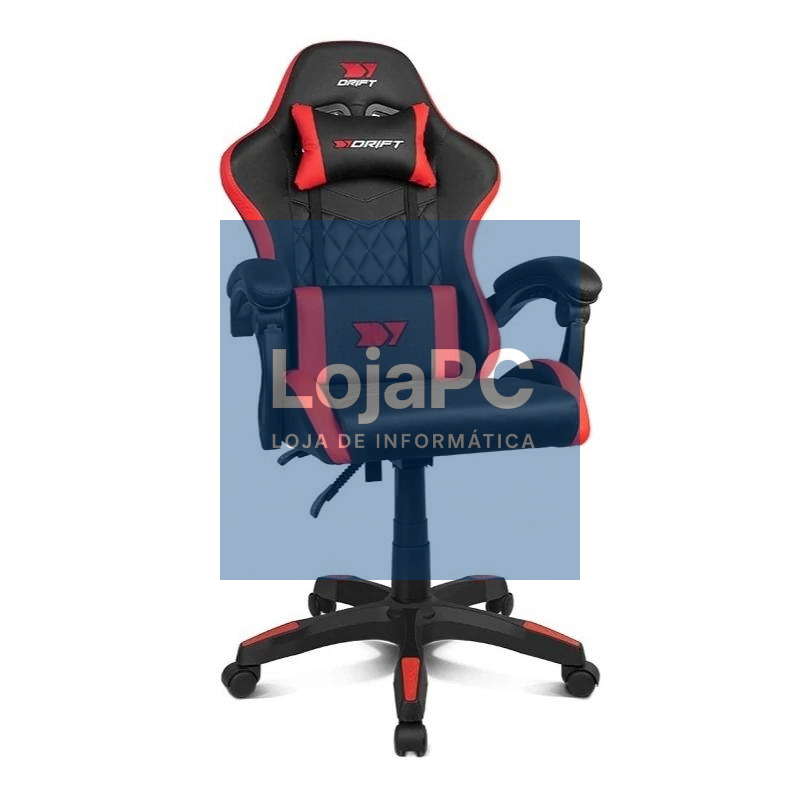 DRIFT Silla Gaming DR35 Negra-Roja