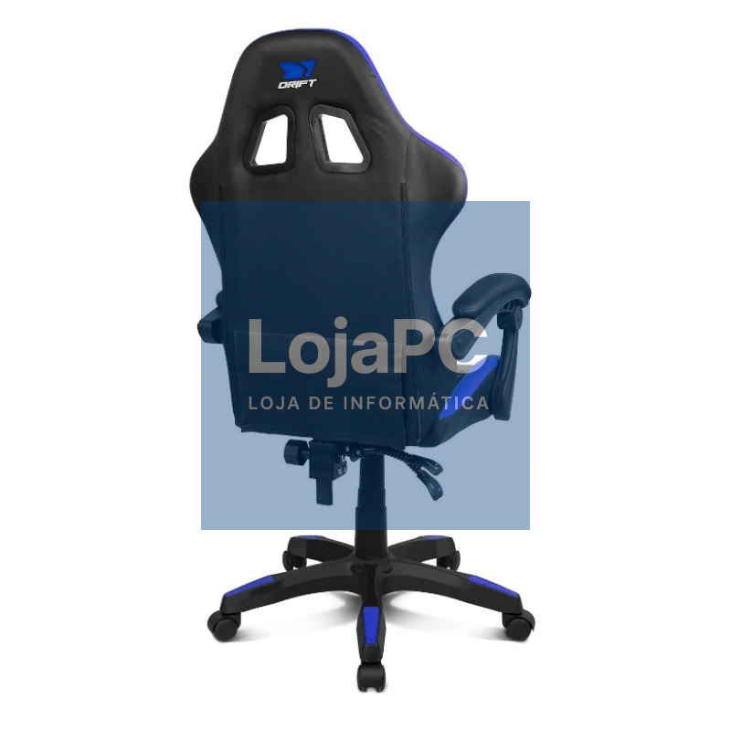 DRIFT Silla Gaming DR35 Negra-Azul Eléctrico — imagem 3