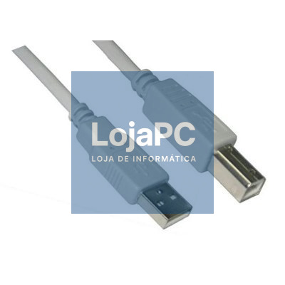 Nanocable Cable USB 2.0 A/M-B/M, Beige, 1.8 m