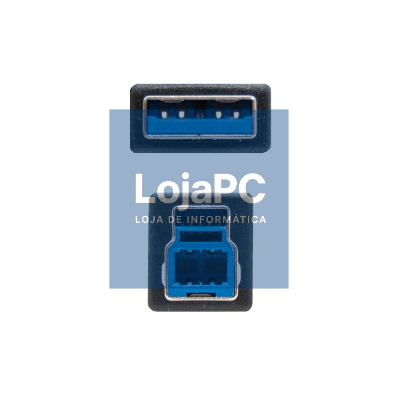 Nanocable Cable USB 3.0, impresora A/M-B/M, 2m — imagem 3