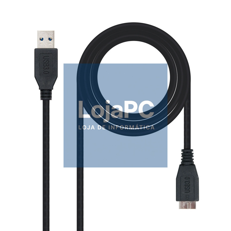 Nanocable Cable USB 3.0 Tipo A/macho-MicroUsb/B 2m