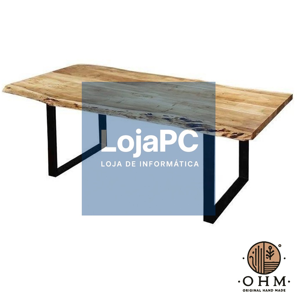 Mesa  Industrial Acácia - 300cm
