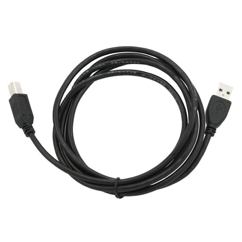 Gembird Cable USB 2.0 Tipo A/M-B/M 1.8 Mts Negro — imagem 3