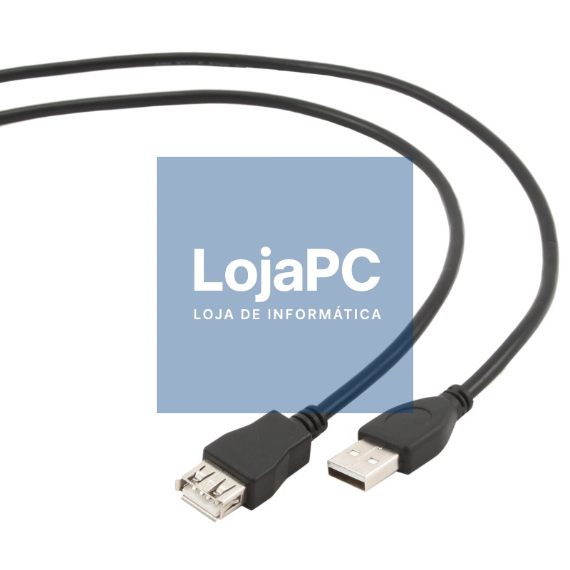 Gembird Cable USB 2.0 Tipo A/M- A/H 1,8m