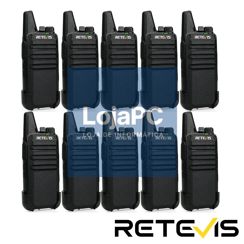 Walkie Talkie RT622 Pack 10 Unidades