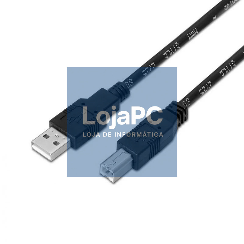 Aisens Cable USB 2.0 Tipo A/M-B/M 3.0m — imagem 3