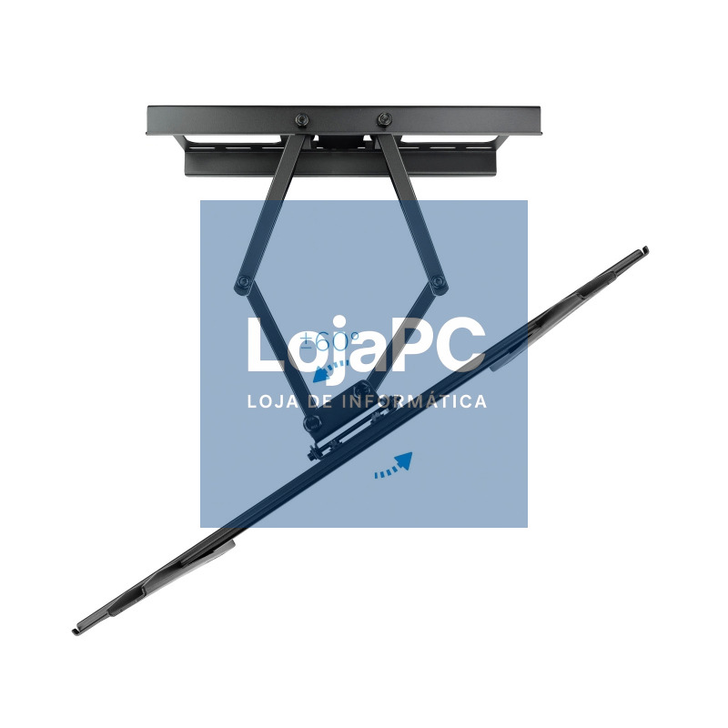 Tooq LP6270TN-B Soporte TV 37"-70" Gir/Incli Negro — imagem 3