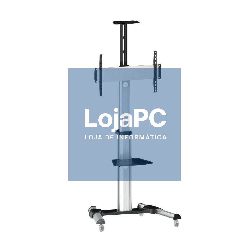 Tooq FS1870M-B Soporte TV Suelo Ruedas 37"-70" Ne