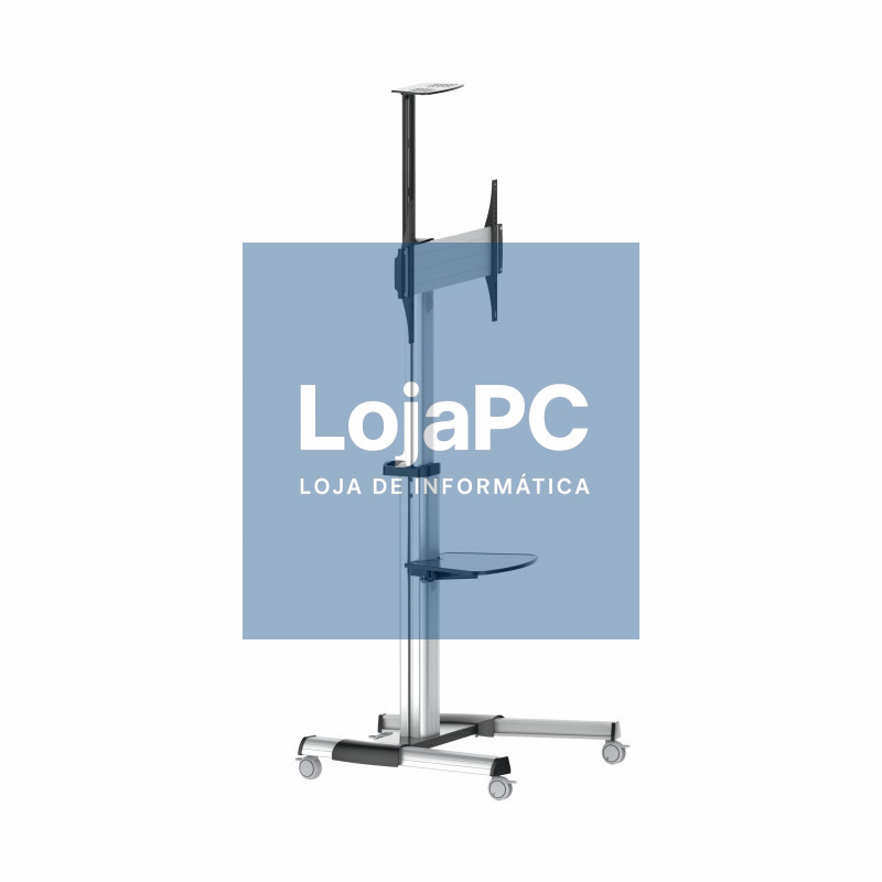 Tooq FS1870M-B Soporte TV Suelo Ruedas 37"-70" Ne — imagem 3