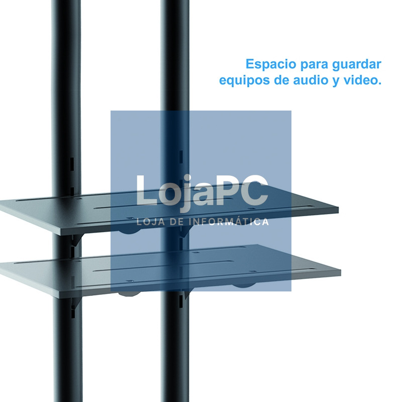 Tooq FS1470M-B Soporte Suelo pantalla 37"-70" — imagem 3