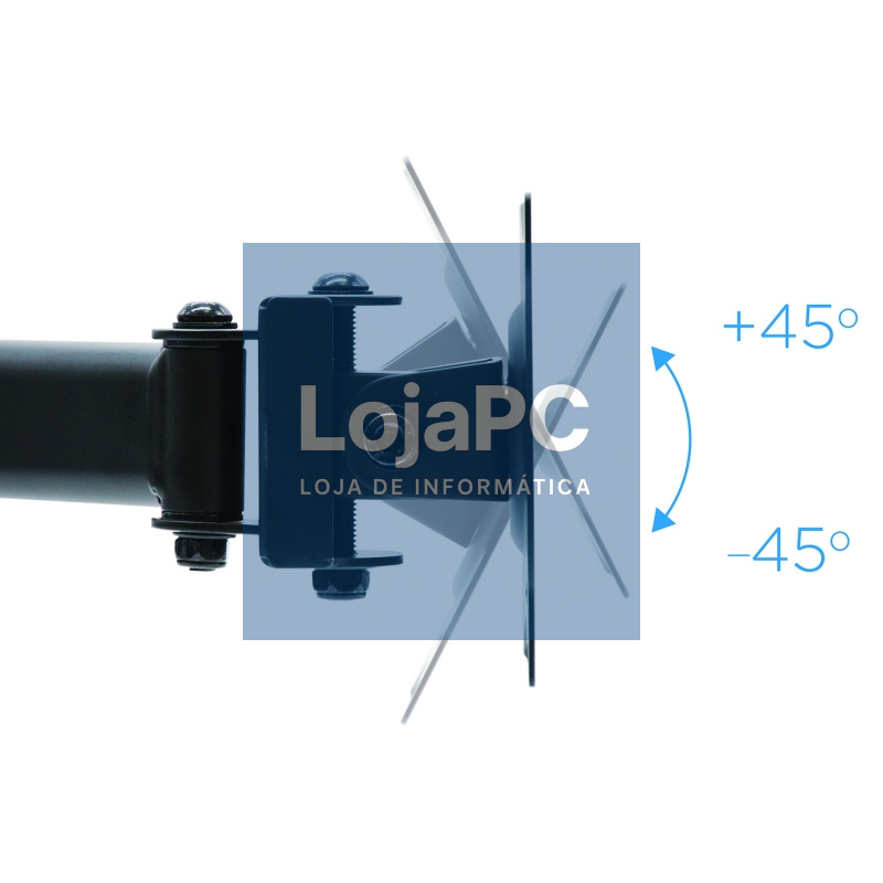 Tooq DB1327TN-B Soporte Monitor Mesa 3Brazos 13-27 — imagem 3