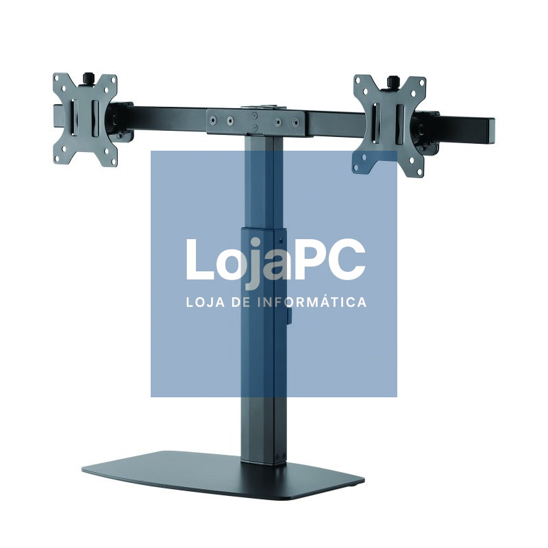 Tooq DB1727TN-B Soporte Monitor Mesa 2Brazos 17-27