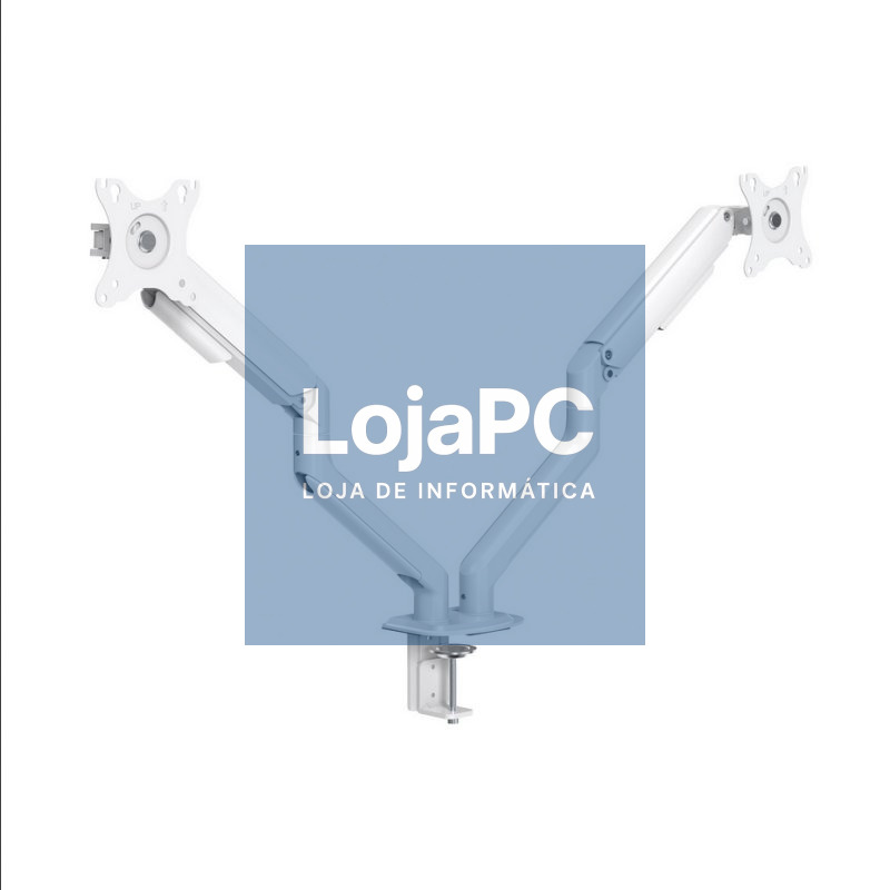 Tooq DB4132TNR-W Soport.mesa 2 monitor/tv 17-32" B