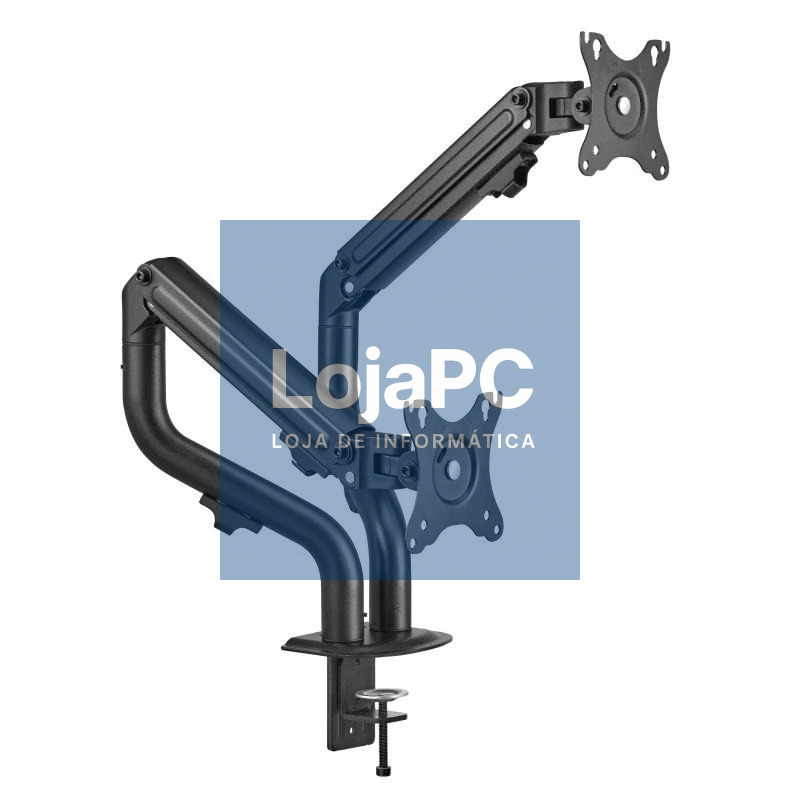 iggual SPMP02 Soporte pinza 2 monitores 17"-32"pro — imagem 3