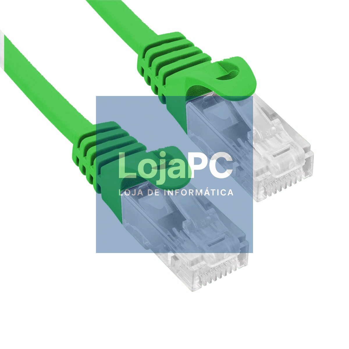 Chicote UTP RJ45 Cat6 2.00m Verde