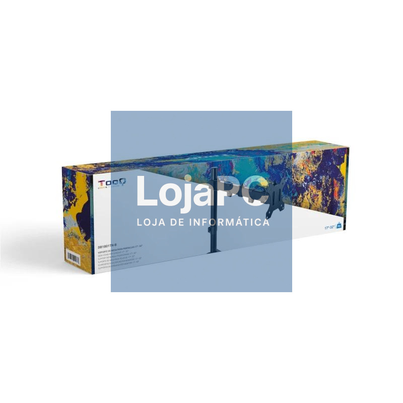 Tooq Soporte mesa DB1801TN-B 1 brazo 17-32" — imagem 3