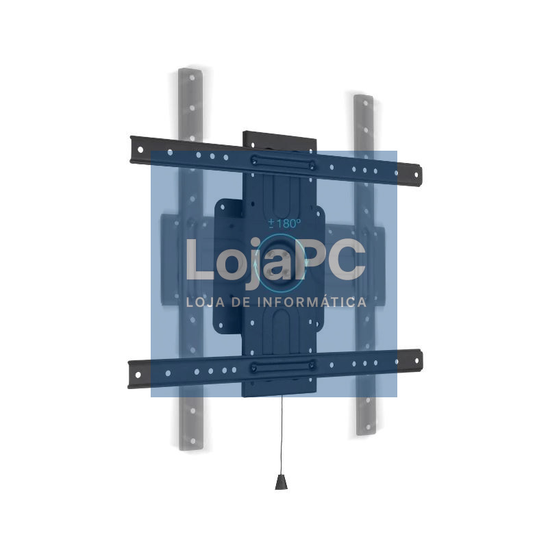 Tooq LP3780F-R Soporte pared rotación 360º Negro — imagem 3