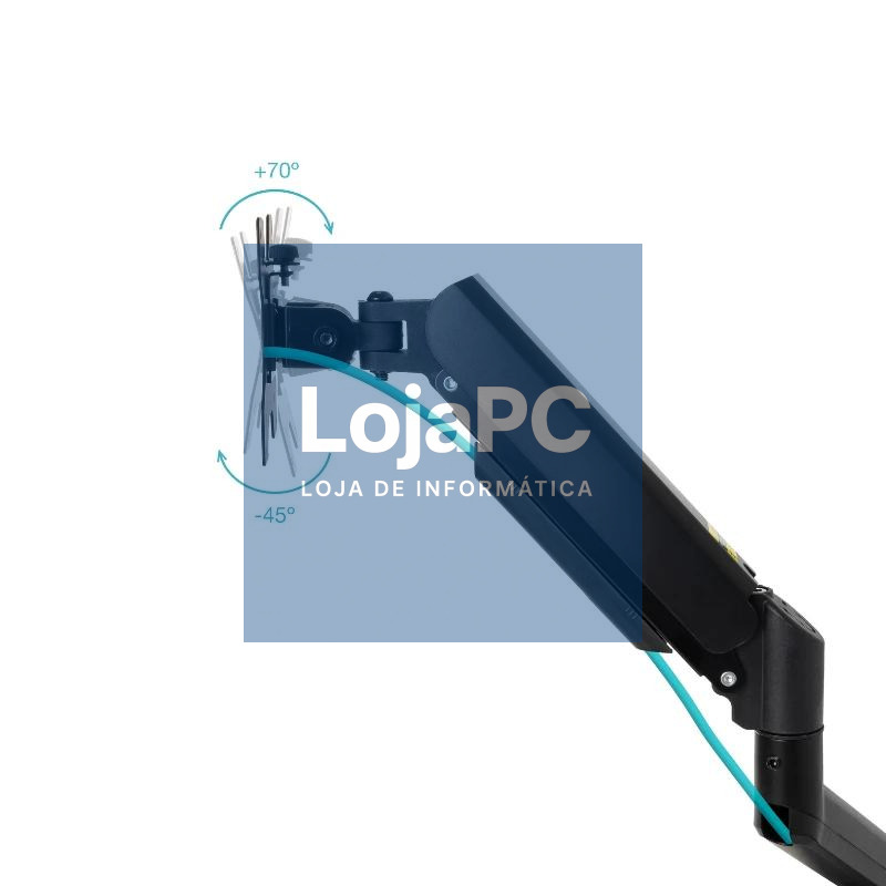 Tooq Soporte Pared LP1334TNR-B 1 brazo 13-34 Negro — imagem 3