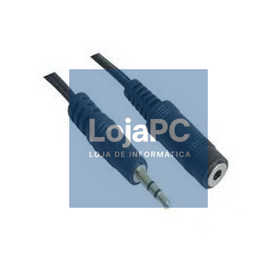 Nanocable Cable Audio Ext.Jack 3.5 M/H 1,5 M