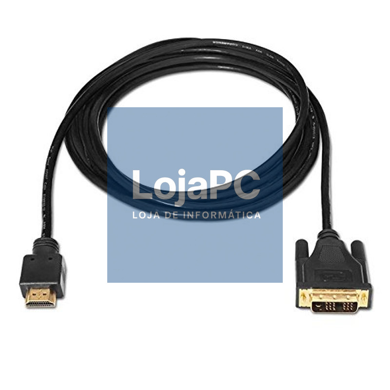 Nanocable Cable DVI/HDMI DVI18+1/M-HDMI A/M,1.8 M — imagem 3