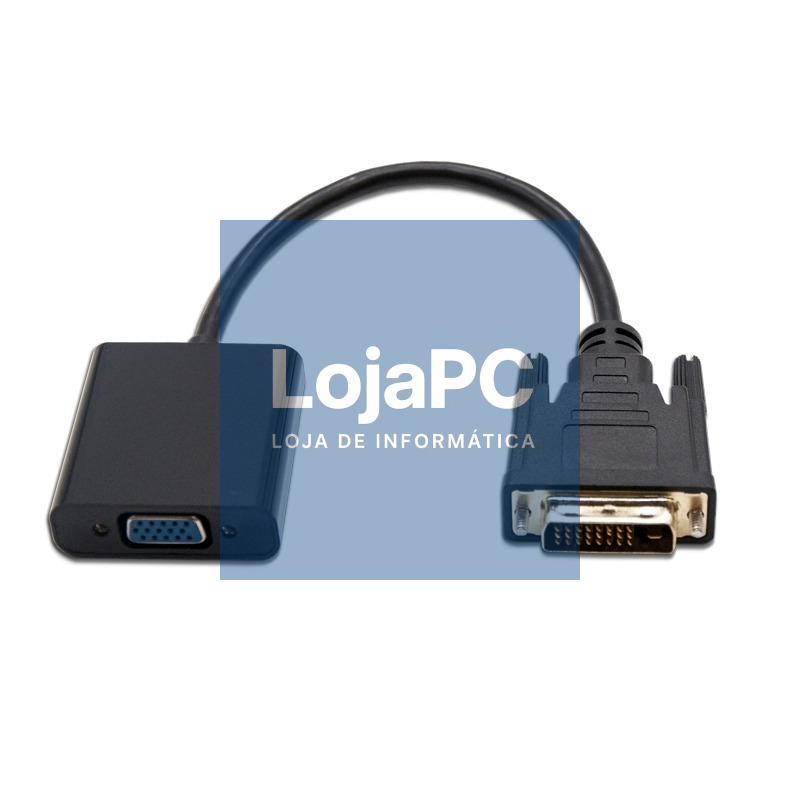 Nanocable Conversor DVI 24+1/M A VGA HDB15/H 10 cm