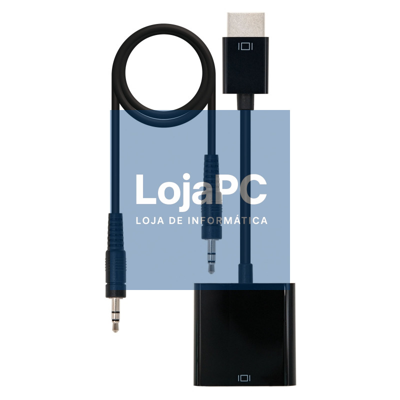 Nanocable Conversor HDMI/SVGA+AUDIO HDMI/M-SVGA/H