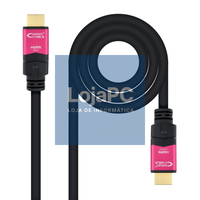 Nanocable Cable HDMI V2.0 4K@60Hz M/M 25m