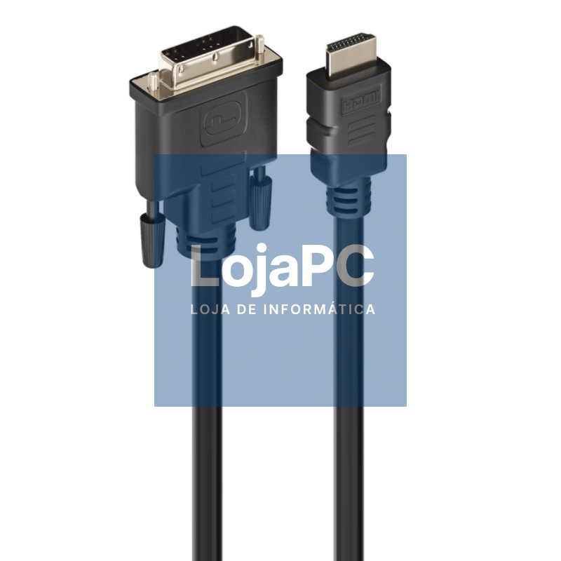 Ewent Cable HDMI A DVI-D macho 2,0 metros