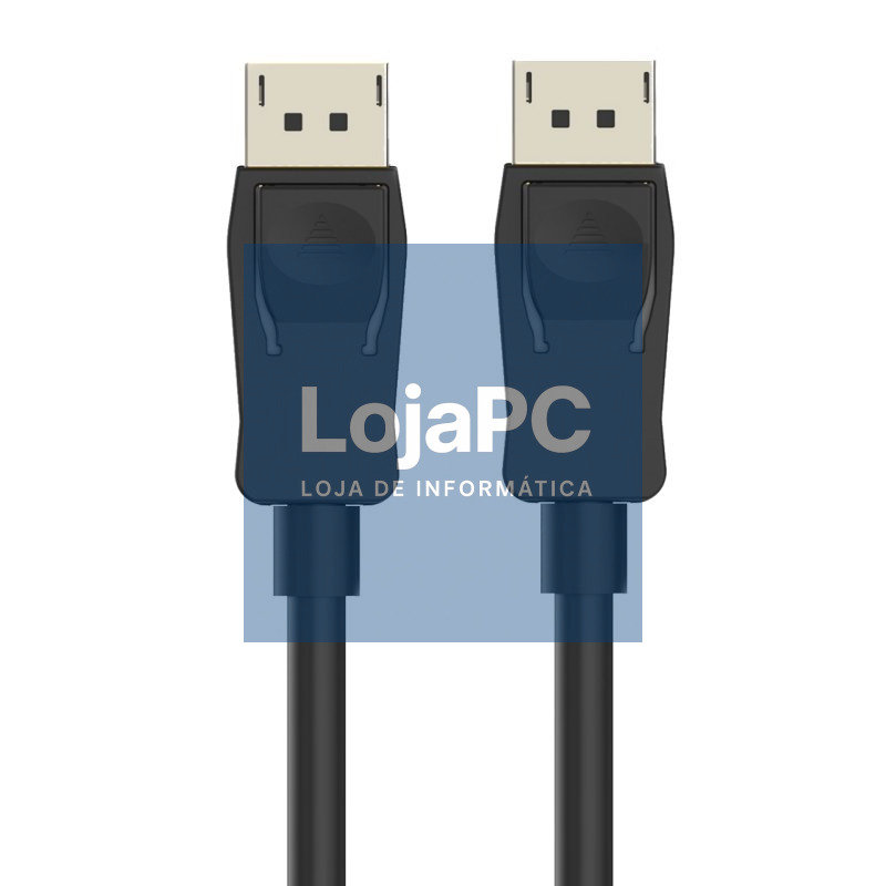 Ewent Cable Displayport 4k @ 60hZ, A/A AWG28, 2mt