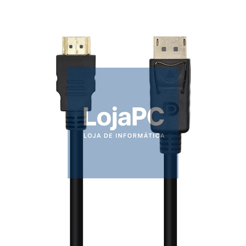 Aisens Cable Conversor Displayport/M-HDMI/M, 2.0m