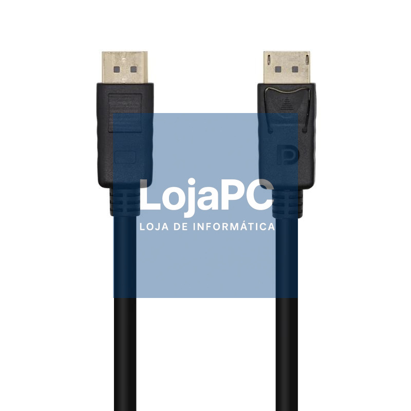 Aisens Cable DP V1.2 4K@60hz DP/M-DP/M negro 2.0m