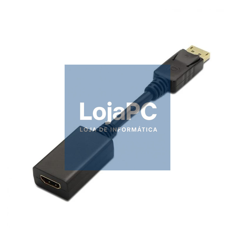 Aisens Conversor DISPLAYPORT/M-HDMI A/H negro 15cm — imagem 3