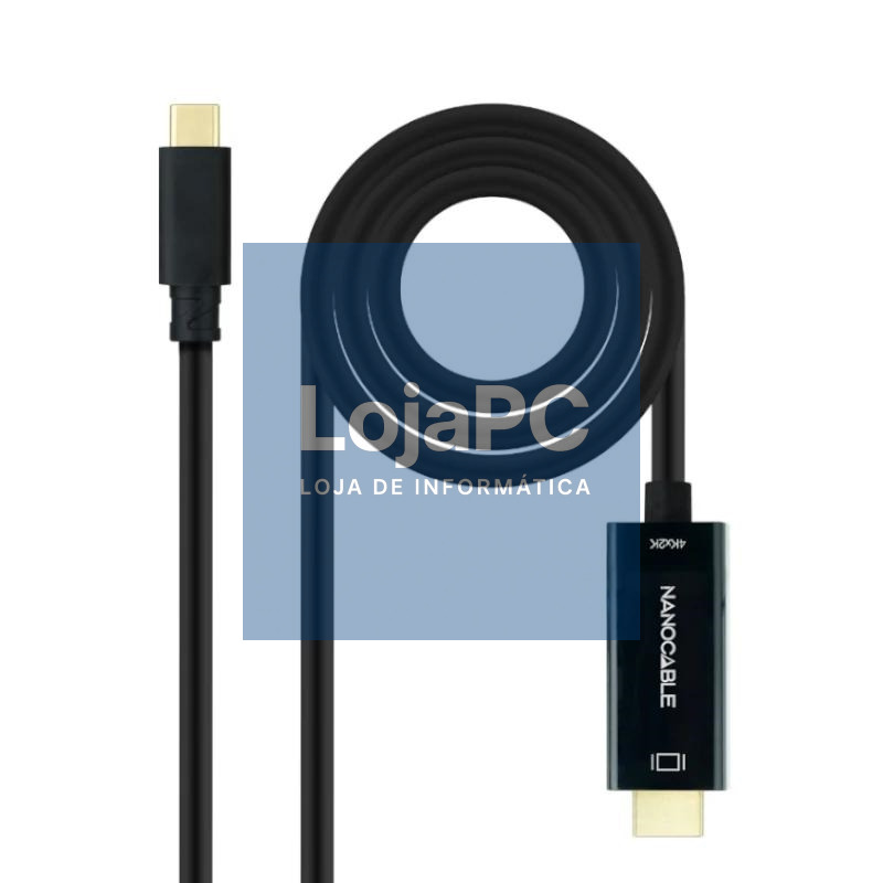 Nanocable Conversor USB-C a HDMI 1.4 4K@30HZ 1.8 m