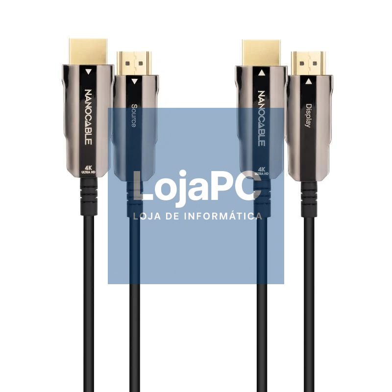 Nanocable Cable HDMI v2.0 AOC 4K@60HZ 18Gbp 20 m — imagem 3