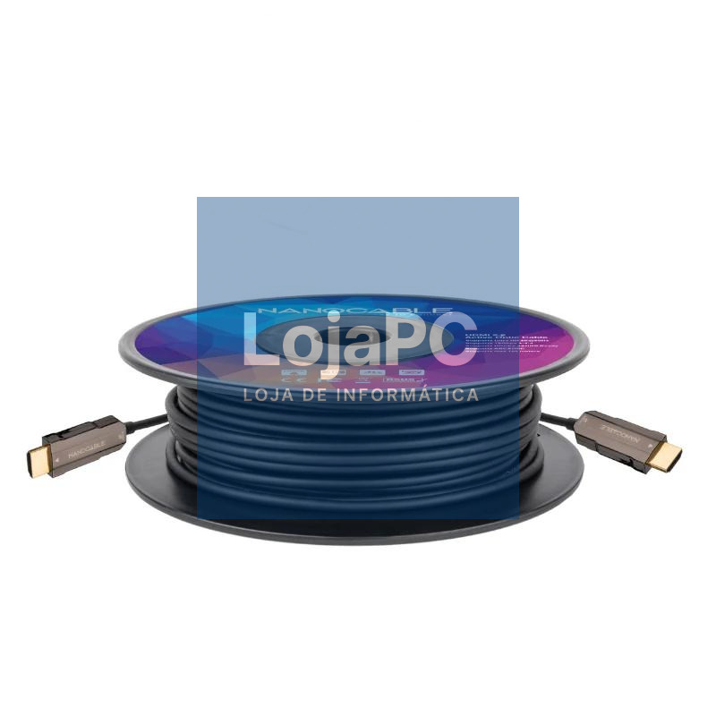 Nanocable Cable HDMI v2.0 AOC 4K@60HZ 18Gbp 40 m — imagem 2