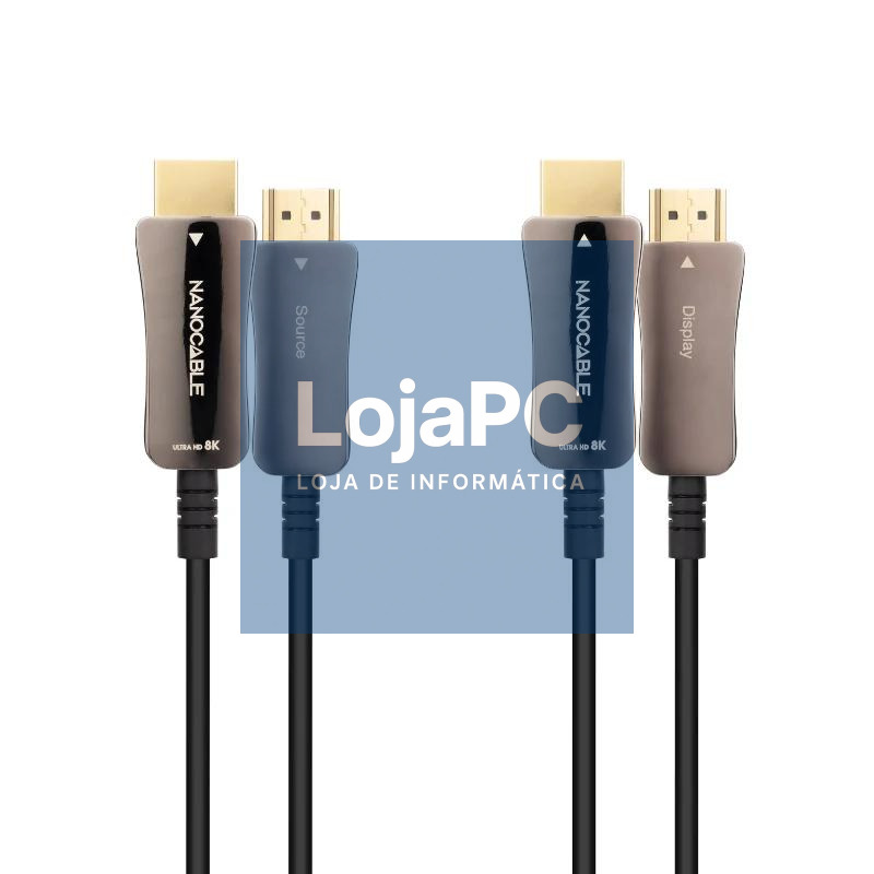 Nanocable Cable HDMI v2.1 AOC 8K@60HZ 10 m — imagem 2