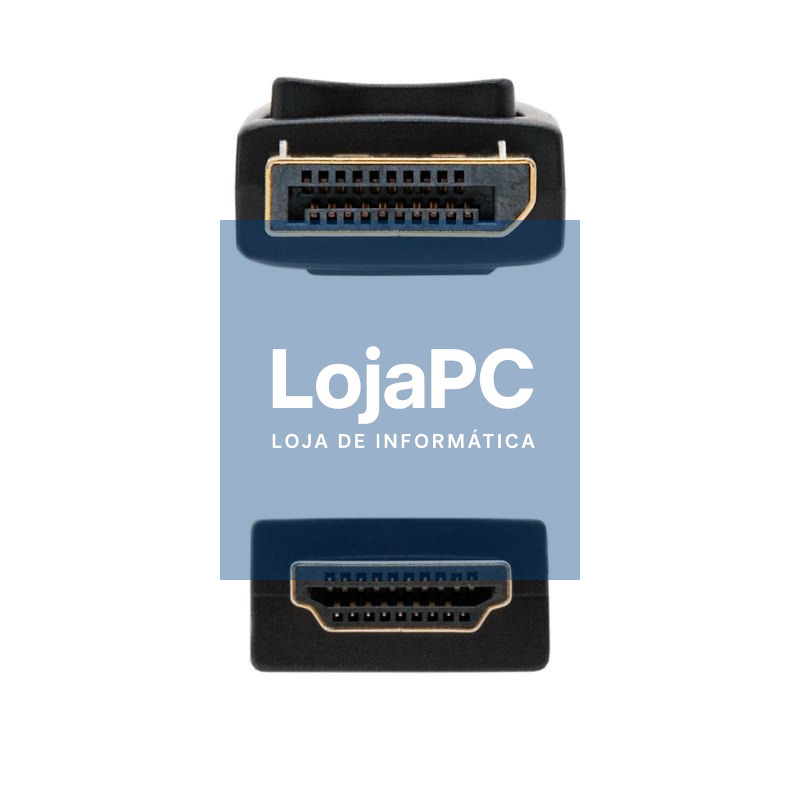 Nanocable Cable Conversor DP a HDMI Negro 10m — imagem 2