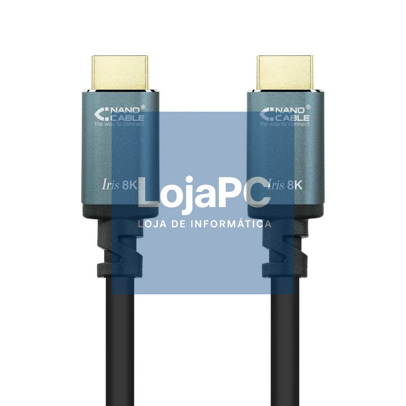 Nanocable Cable HDMI 2.1 IRIS 8K M-M 10 metros — imagem 3