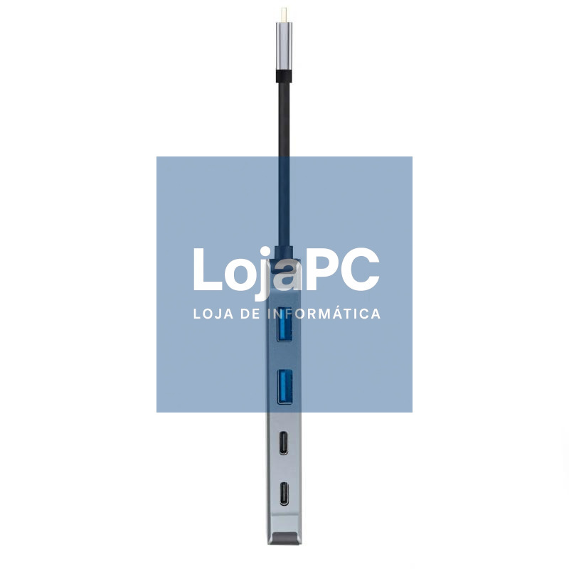 Nanocable Hub USB-C 2xUSB-A+2xUSB-C+HDMI+USB-C PD — imagem 3
