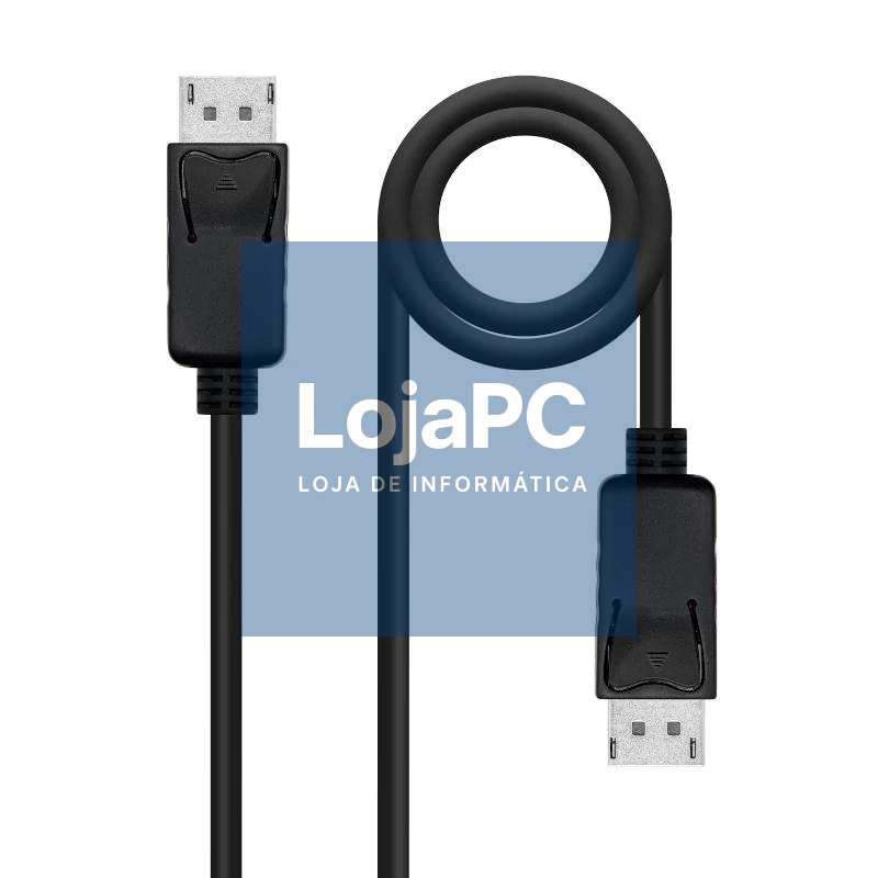 Nanocable Cable Displayport 1.2 CCS DP/M-DP/M 1,0m
